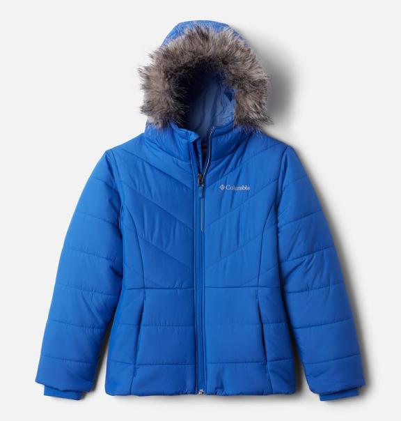 Columbia Katelyn Crest Ski Jacket Blue For Girls NZ36840 New Zealand